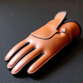 手作りレザーゴルフグローブ